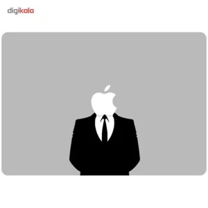 برچسب تزئینی ونسونی مدل Apple Anonymous مناسب برای مک بوک ایر 13 اینچی