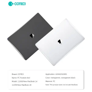 کاور محافظ کوتتسی مدل 11009 کد A2485-A2780-A2991-A3403-A3186 مناسب برای مک بوک پرو 16 اینچ