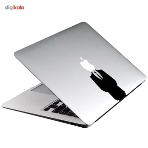 برچسب تزئینی ونسونی مدل Apple Anonymous مناسب برای مک بوک