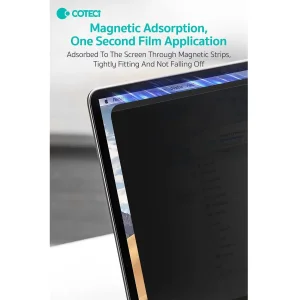 محافظ صفحه نمایش حریم شخصی کوتتسی مدل آهن ربایی MB-032 مناسب برای مک بوک اپل MacBook Pro 14 inch A2442/A2779/A2918/A2992/A3112/A3185/A3401/A3426