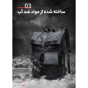 کوله پشتی لپ تاپ بنج مدل BG-G65 مناسب برای لپ تاپ تا 15.6 اینچی