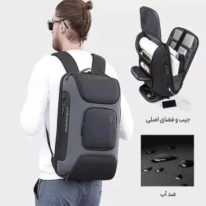 کوله پشتی لپ تاپ بنج مدل 7802 مناسب برای لپ تاپ 14.1 تا 15.6 اینچی