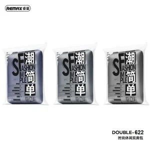 کوله پشتی لپ تاپ ریمکس مدل Double-622 مناسب برای لپ تاپ 14.1 تا 15.6 اینچی