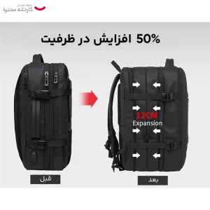 کوله پشتی لپ تاپ بنج مدل 1908 مناسب برای لپ تاپ تا 15.6 اینچی