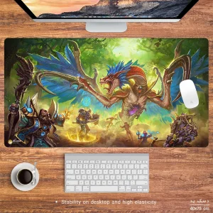 ماوس پد هومرو مدل MX2191 طرح Warcraft