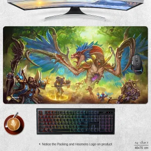 ماوس پد هومرو مدل MX2191 طرح Warcraft