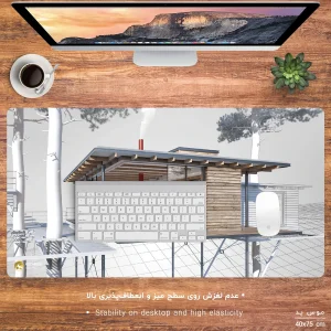 ماوس پد هومرو مدل MX555 طرح مهندسی معماری