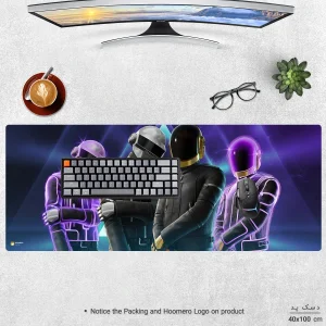 ماوس پد هومرو مدل HX489 طرح Fortnite سایز 40x100 سانتی‌متر