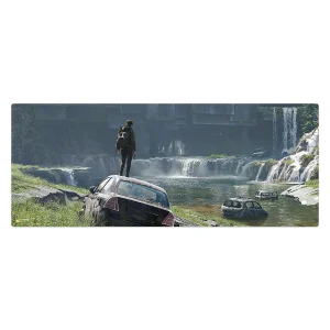 ماوس پد هومرو مدل HX150 طرح The Last of Us سایز 40x100 سانتی‌متر