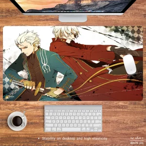 ماوس پد هومرو مدل MX1695 طرح بازی Devil May Cry