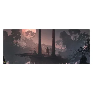 ماوس پد هومرو مدل HX569 طرح Sekiro Shadows Die Twice سایز 40x100 سانتی‌متر