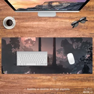 ماوس پد هومرو مدل HX569 طرح Sekiro Shadows Die Twice سایز 40x100 سانتی‌متر