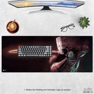 ماوس پد هومرو مدل HX263 طرح Dota2 سایز 40x100 سانتی‌متر