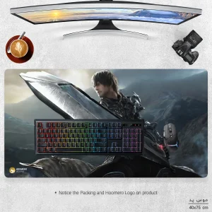 ماوس پد مخصوص بازی هومرو مدل MX668 طرح بازی فاینال فانتزی Final Fantasy