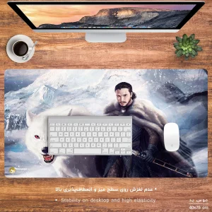 ماوس پد هومرو مدل MX266 طرح بازی تاج و تخت Game of Thrones