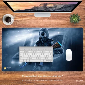 ماوس پد مخصوص بازی هومرو مدل MX993 طرح بازی کانتر استرایک