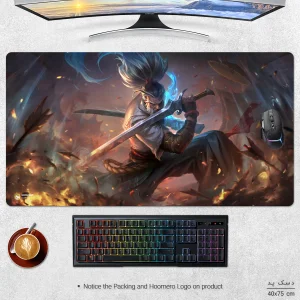 ماوس پد هومرو مدل MX1668 طرح بازی League of Legends