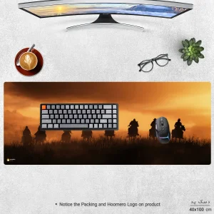 ماوس پد هومرو مدل HX553 طرح Red Dead Redemption سایز 40x100 سانتی متر