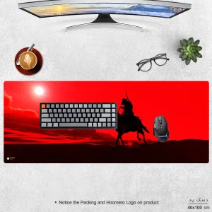 ماوس پد هومرو مدل HX428 طرح Assassin's Creed سایز 40x100 سانتی‌متر