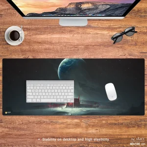 ماوس پد هومرو مدل HX459 طرح بازی Destiny سایز 40x100 سانتی‌متر