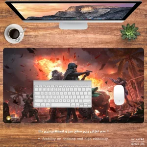 ماوس پد هومرو مدل MX1828 طرح بازی کالاف دیوتی Call of Duty