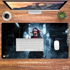 ماوس پد هومرو مدل MX1849 طرح سایبرپانک