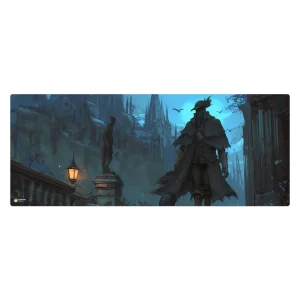 ماوس پد هومرو مدل HX071 طرح بازی Bloodborne سایز 40x100 سانتی‌متر