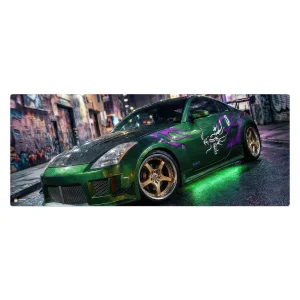 ماوس پد هومرو مدل HX533 طرح Need for Speed سایز 40x100 سانتی‌متر