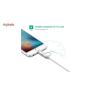 کابل تبدیل USB به لایتنینگ/Lightning یوگرین مدل US165 طول 1.5 متر