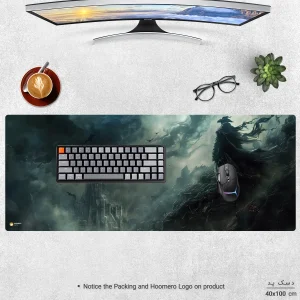 ماوس پد هومرو مدل HX068 طرح بازی Bloodborne سایز 40x100 سانتی‌متر
