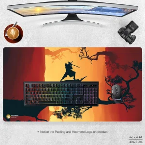 ماوس پد هومرو مدل MX2127 طرح بازی Sekiro