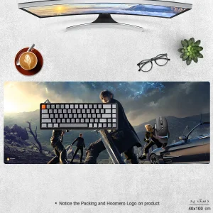 ماوس پد هومرو مدل HX482 طرح Final Fantasy سایز 40x100 سانتی‌متر