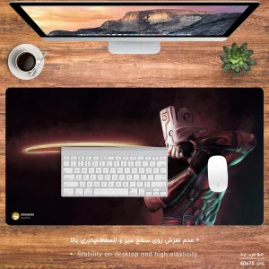 ماوس پد مخصوص بازی هومرو مدل MX076 طرح بازی دوتا 2 Dota
