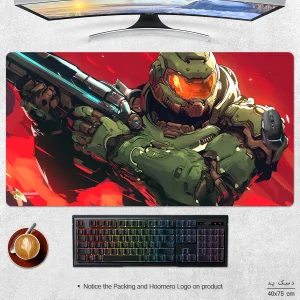 ماوس پد هومرو مدل MX2371 طرح DOOM Eternal