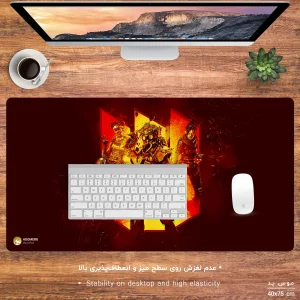 ماوس پد هومرو مدل MX1768 طرح بازی اپکس لجند