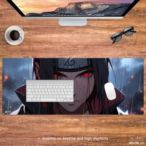ماوس پد هومرو مدل HX117 طرح Naruto سایز 40x100 سانتی‌متر