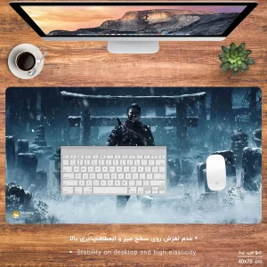 ماوس پد هومرو مدل MX1955 طرح بازی Ghost of Tsushima