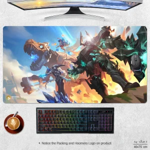 ماوس پد هومرو مدل MX2559 طرح لیگ اف لجندز