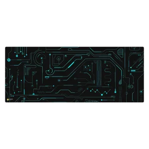 ماوس پد هومرو مدل HX354 طرح مدار سایز 40x100 سانتی‌متر