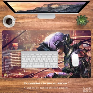 ماوس پد هومرو مدل MX1882 طرح سایبرپانک