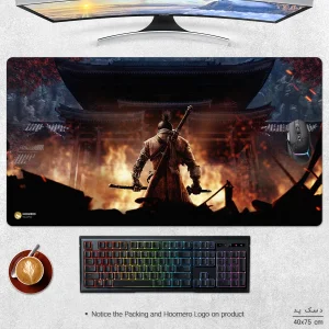 ماوس پد هومرو مدل MX1579 طرح بازی Sekiro