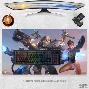 ماوس پد هومرو مدل MX2085 طرح بازی Overwatch