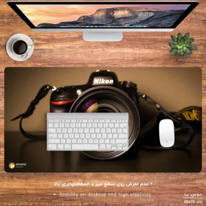 ماوس پد هومرو مدل MX1138 طرح دوربین عکاسی