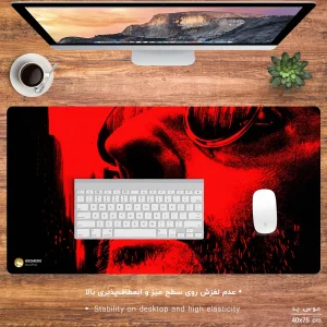 ماوس پد هومرو مدل MX774 طرح فیلم لئون حرفه‌ای