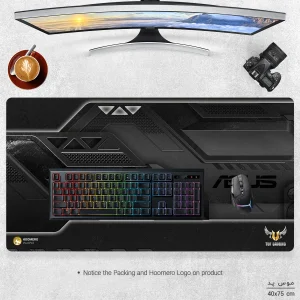 ماوس پد مدل MX1802 طرح Tuf Gaming