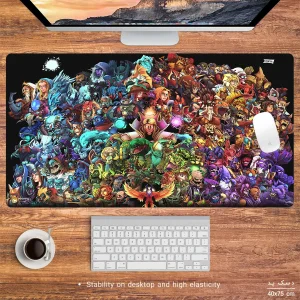 ماوس پد هومرو مدل MX2381 طرح Dota2