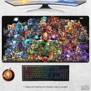 ماوس پد هومرو مدل MX2381 طرح Dota2