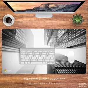 ماوس پد هومرو مدل MX359 طرح معماری و ساختمان سازی