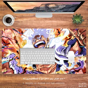 ماوس پد هومرو مدل MX2068 طرح انیمه وان پیس One Piece