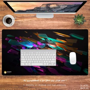 ماوس پد مخصوص بازی هومرو مدل MX001 طرح انتزاعی